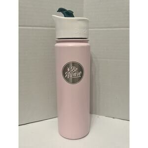 RARE Dutch Bros Brothers Travel Mug Cup Tumbler Be Aware Breast Cancer 20 OZ